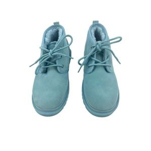 UGG Men's Blue Neumel Classic Suede Lace-Up Chukka Boot Shoes Size US 7 Lined
